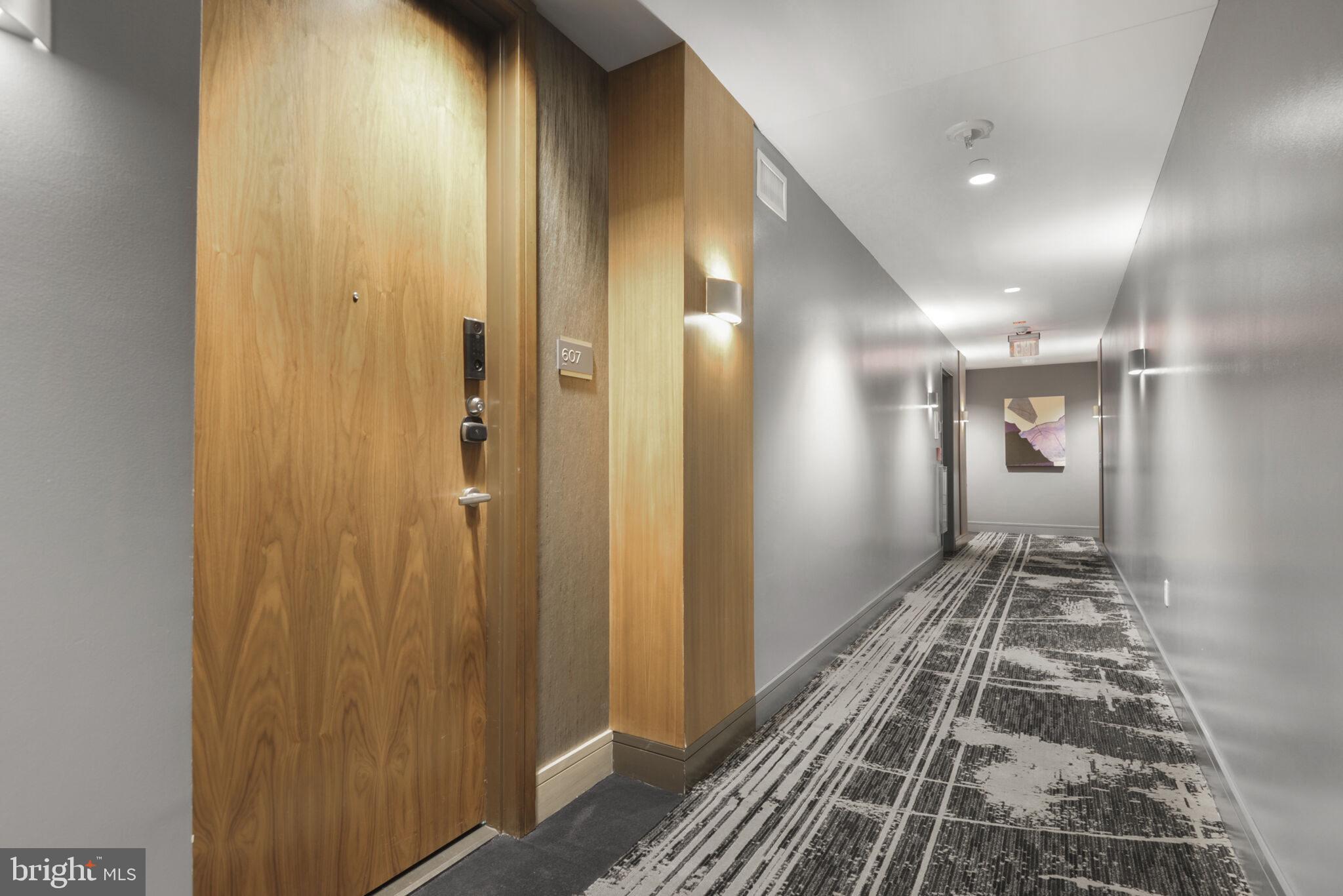 45 Sutton Square Southwest, Unit 607 Washington, DC 20024 - Photo 4 of 28 a bathroom with a glass door shower