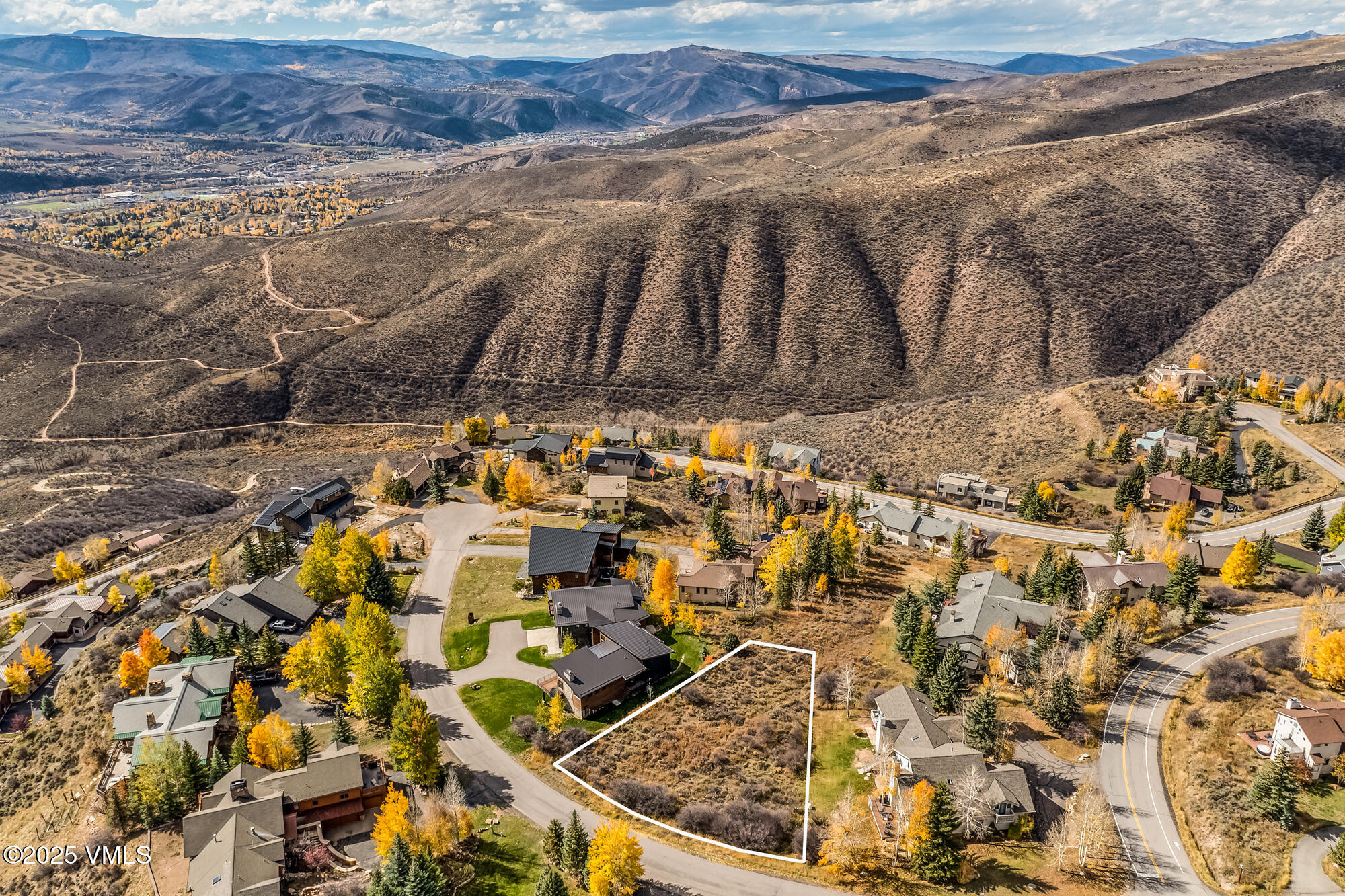 4521 Flat Point Avon, CO 81620 - Photo 2 of 11 aerial 1 outline