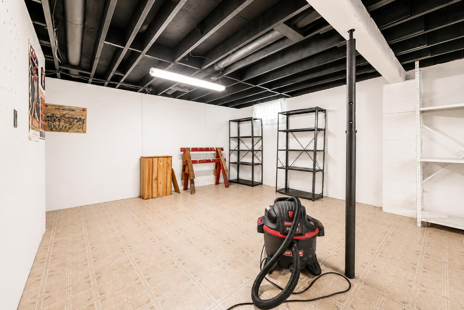 4428 Phoenix Drive Springfield, OH 45503 - Photo 24 of 35 This unfinished space can serve as storage room and more. Well lit and spacious for optimum usage