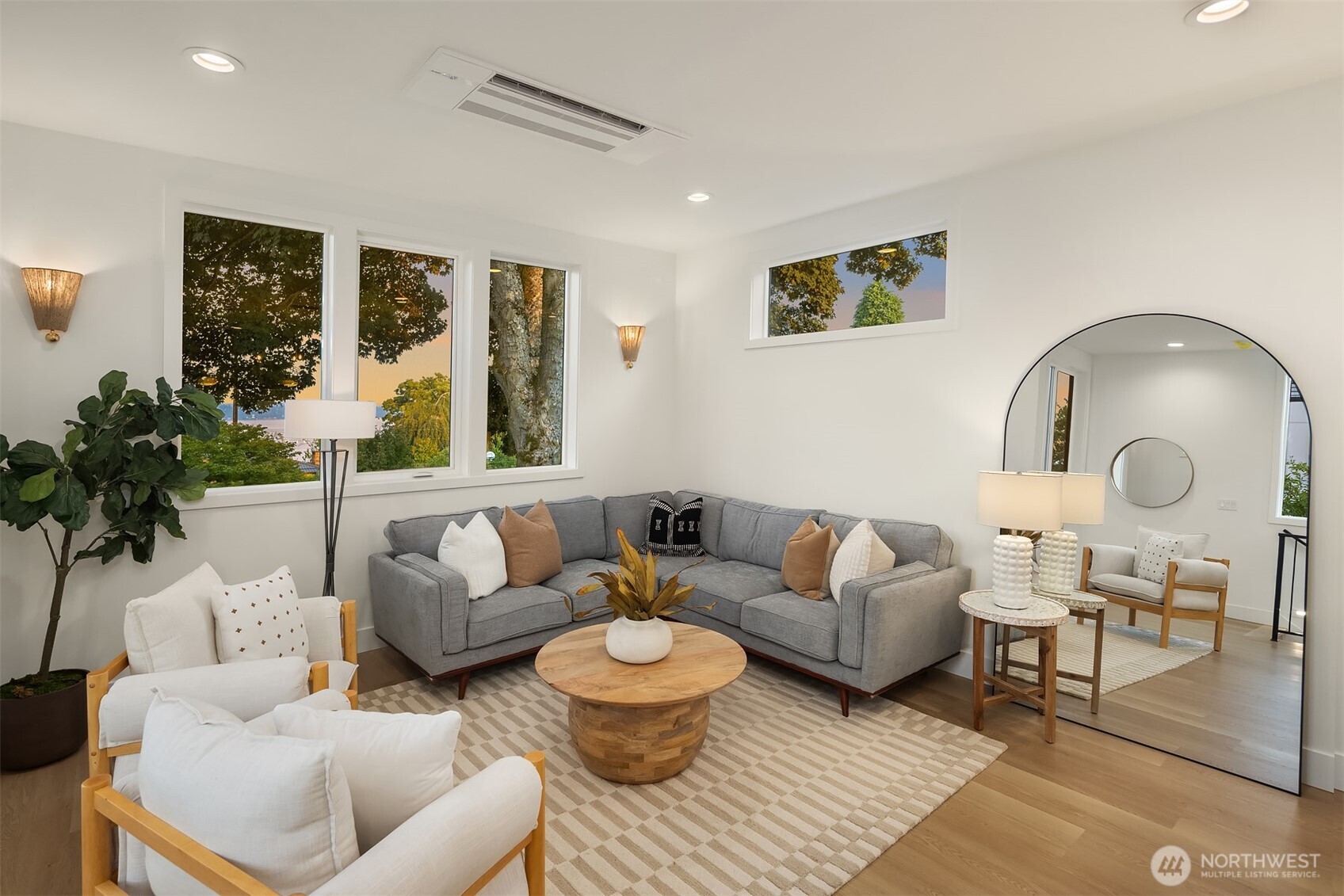 920 34th Avenue, Unit B Seattle, WA 98122 - Photo 14 of 38 a living room with furniture and a large window