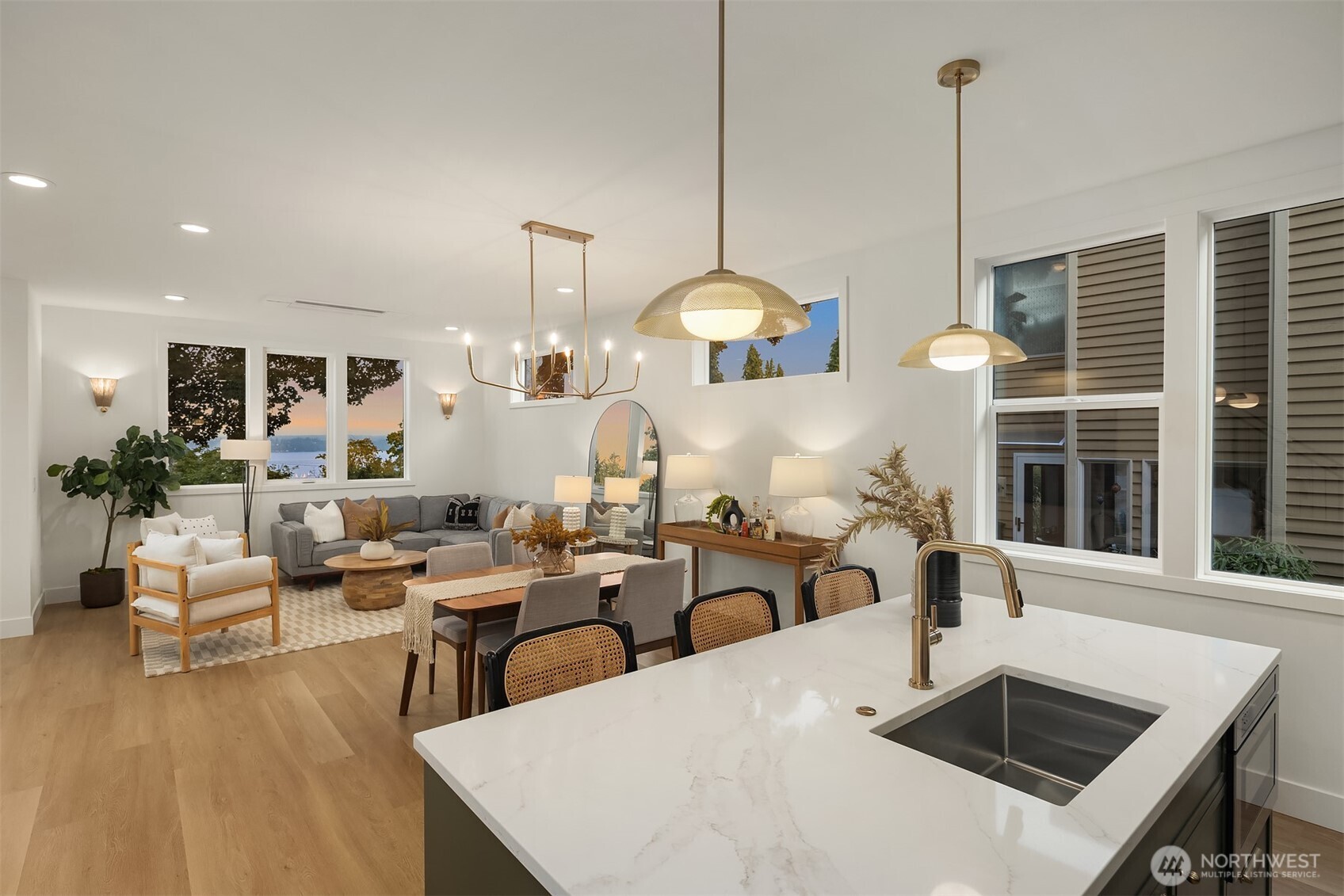 920 34th Avenue, Unit B Seattle, WA 98122 - Photo 7 of 38 a very nice looking living room with a large window and wooden floor
