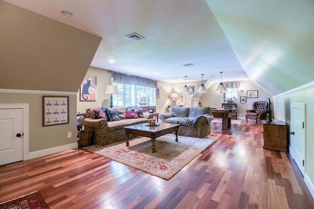 791 Ridge Road Wilbraham, MA 01095 - Photo 22 of 40 a living room with furniture and a wooden floor