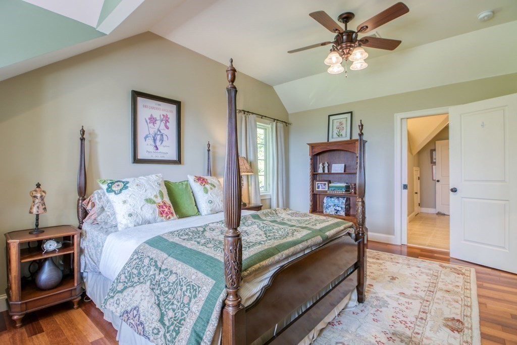 791 Ridge Road Wilbraham, MA 01095 - Photo 24 of 40 a bedroom with bed and wooden floor