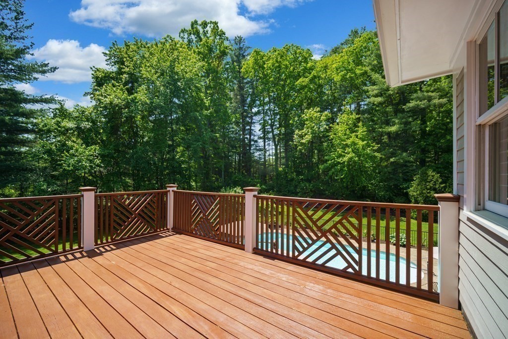 19 Marked Tree Road Sudbury, MA 01776 - Photo 19 of 42 a view of balcony and deck