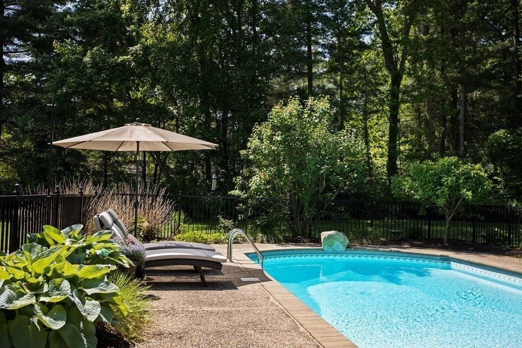 19 Marked Tree Road Sudbury, MA 01776 - Photo 38 of 42 a garden view with a seating space