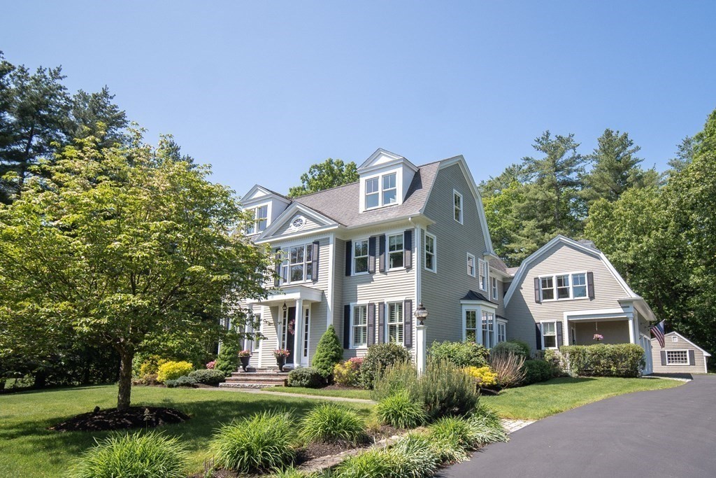 19 Marked Tree Road Sudbury, MA 01776 - Photo 42 of 42 a front view of a house with a yard