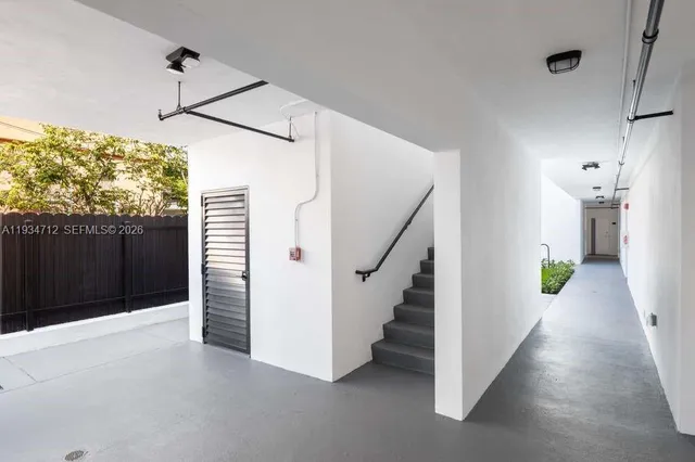 a view of entryway with stairs