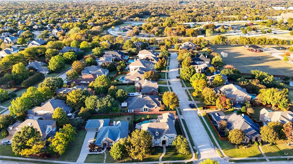 2009 Briarbrook Lane Allen, TX 75002 - Photo 40 of 40 an aerial view of residential houses with outdoor space
