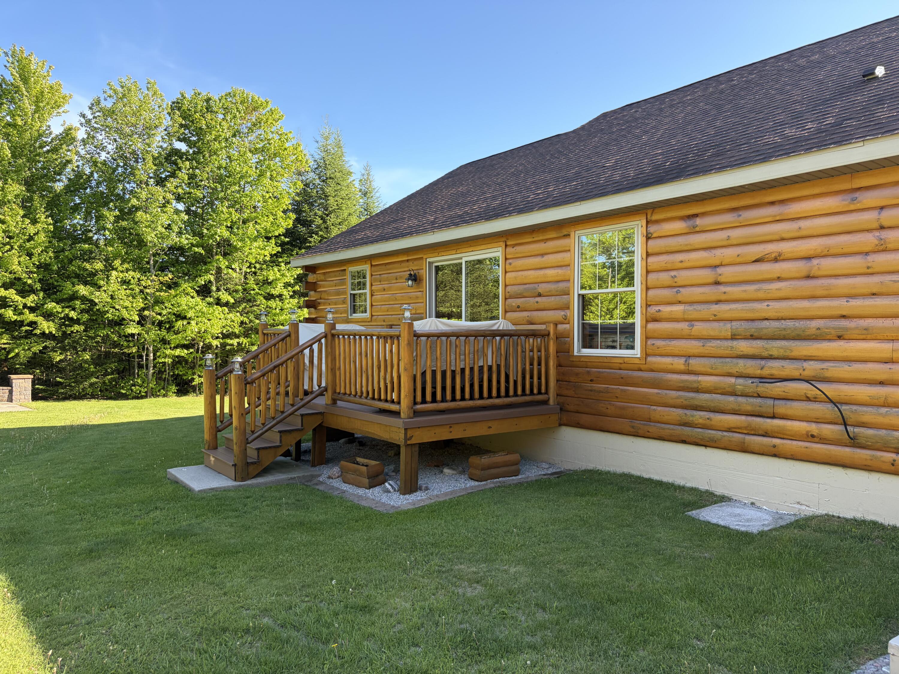 186 Town Line Road Cadyville, NY 12918 - Photo 36 of 60 Rear Deck