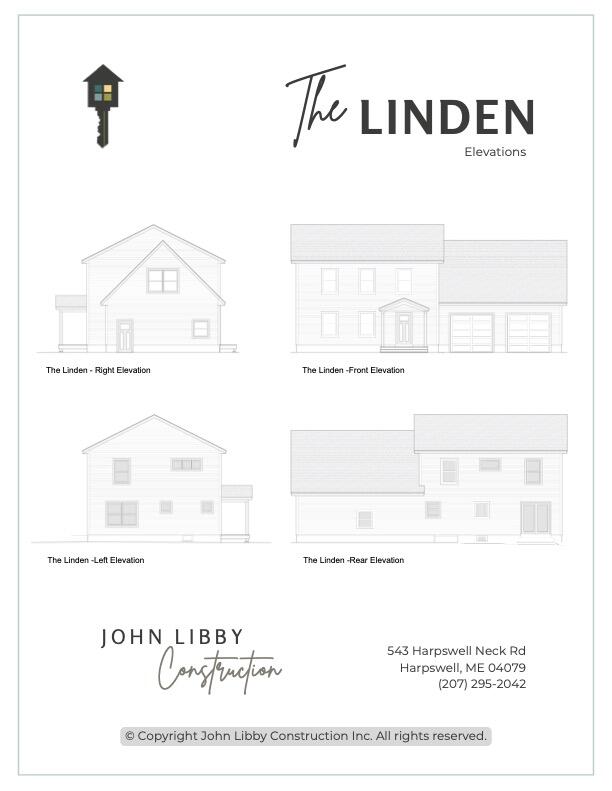 139 B Pratt Road Bowdoinham, ME 04008 - Photo 3 of 8 139A Pratt Road Paper Spec The Linden Fl