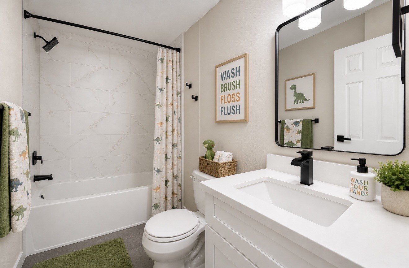 14891 Jim Stowe Road Conroe, TX 77302 - Photo 14 of 23 Secondary bathroom