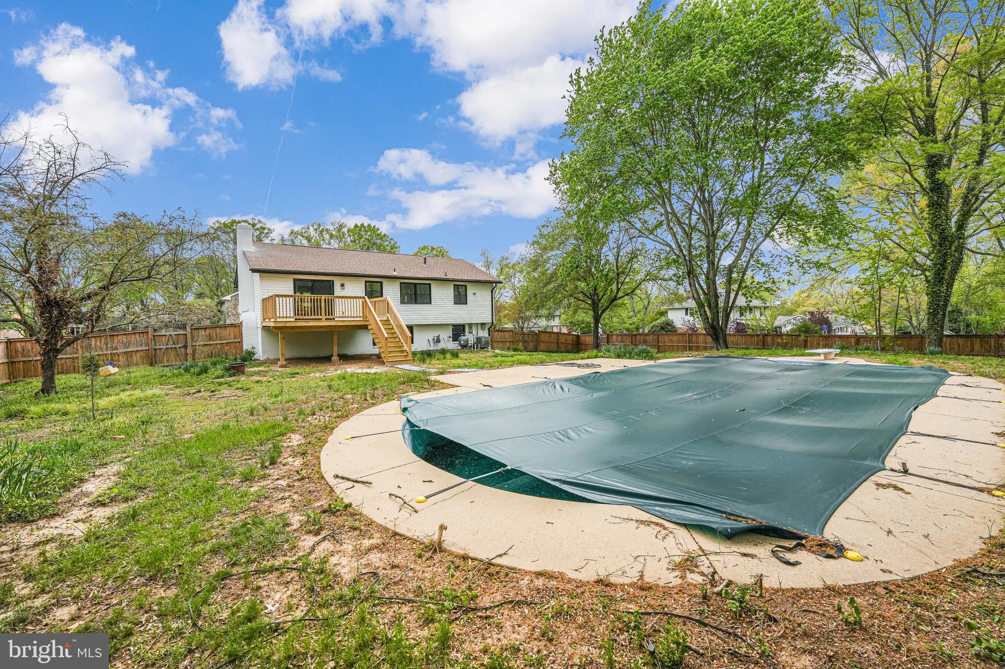 8643 Gateshead Road Alexandria, VA 22309 - Photo 37 of 40 a view of a house with a yard