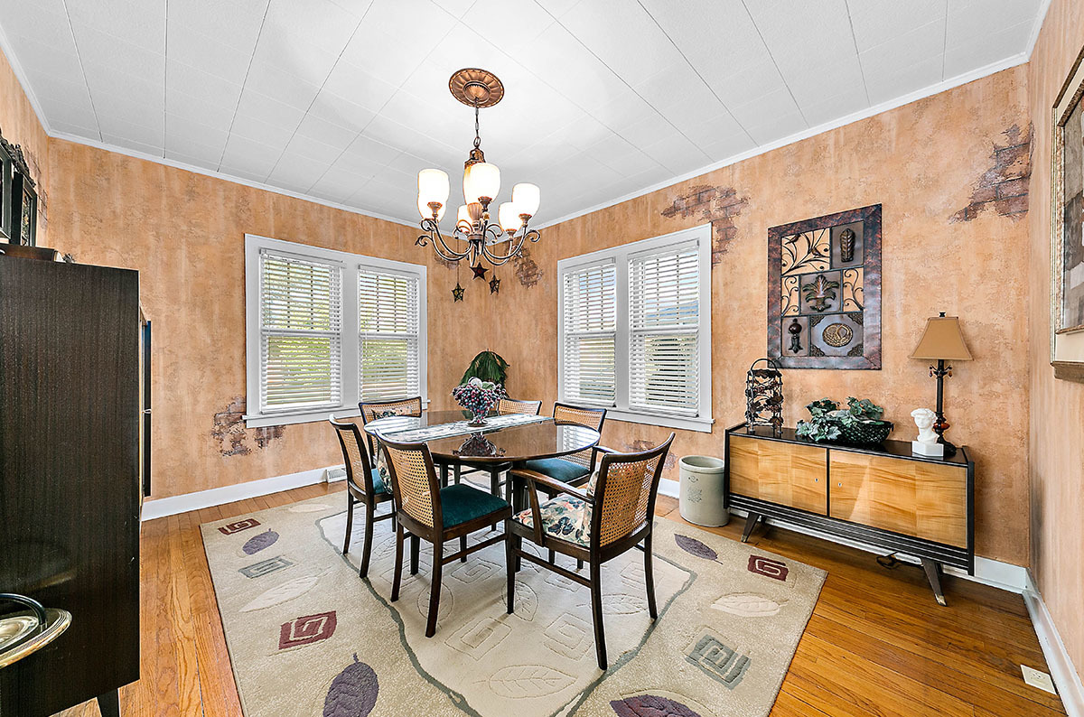 826 North Center Street Naperville, IL 60563 - Photo 6 of 21 a view of a dining room with furniture and wooden floor