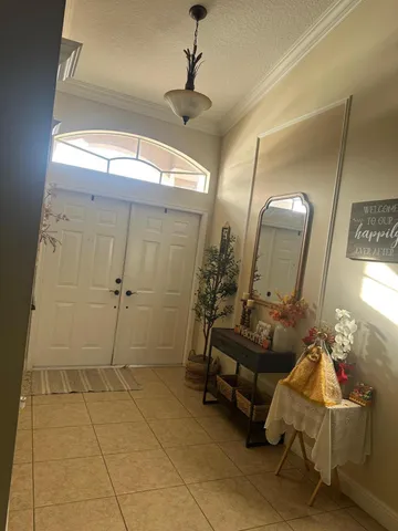 a room with furniture and windows