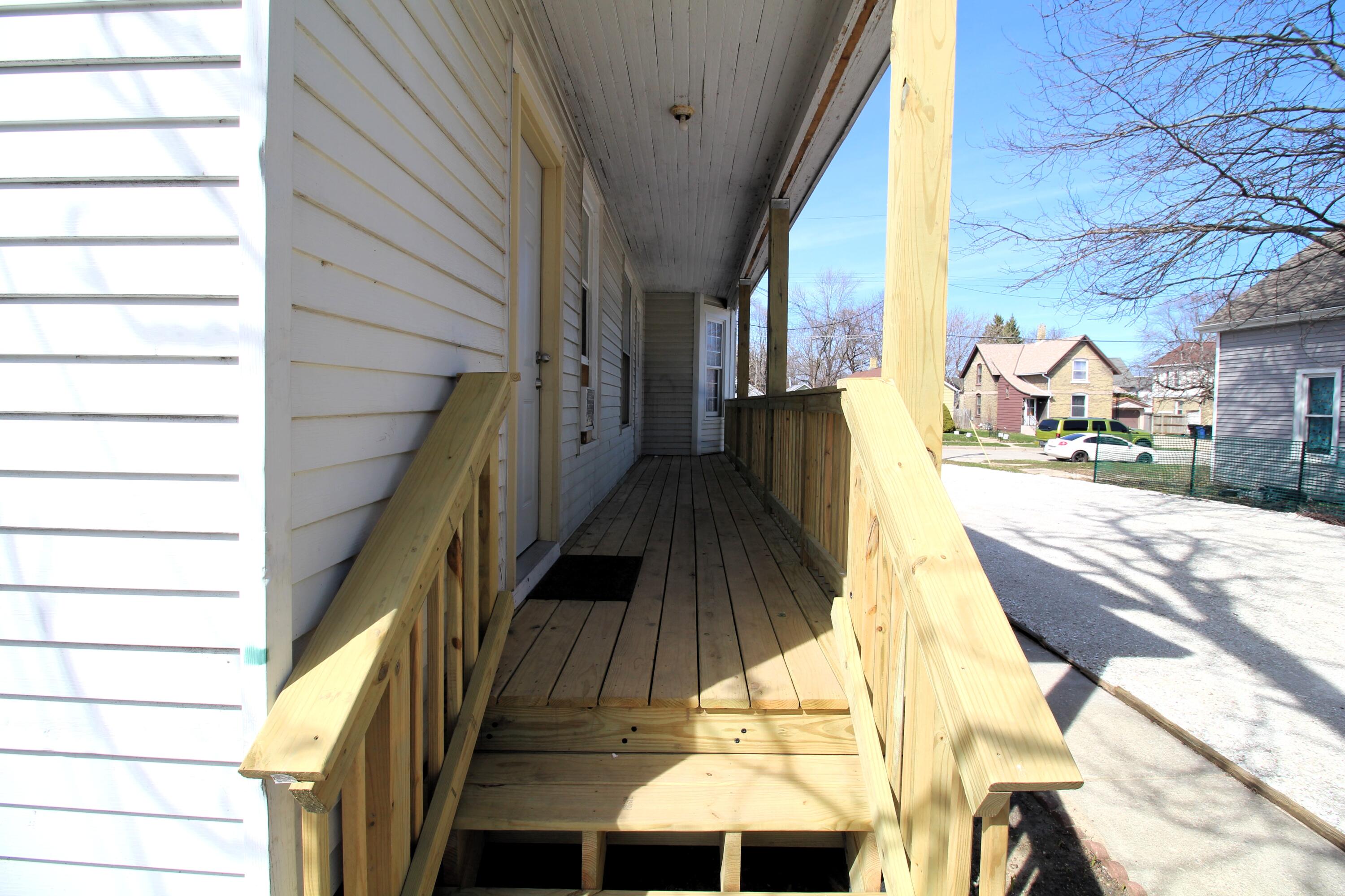 1015 Hagerer Street Racine, WI 53402 - Photo 24 of 31 New Side Porch