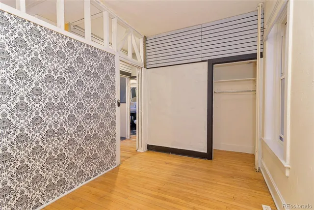 a view of wooden floor