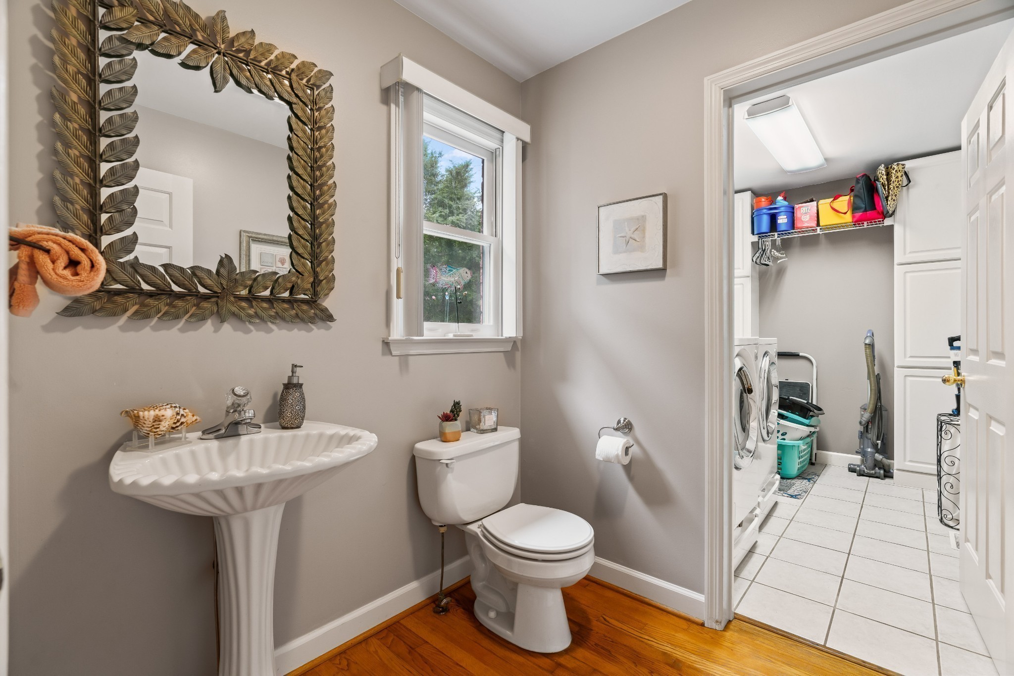 5544 South New Hope Road Hermitage, TN 37076 - Photo 19 of 62 a bathroom with a sink toilet and shower