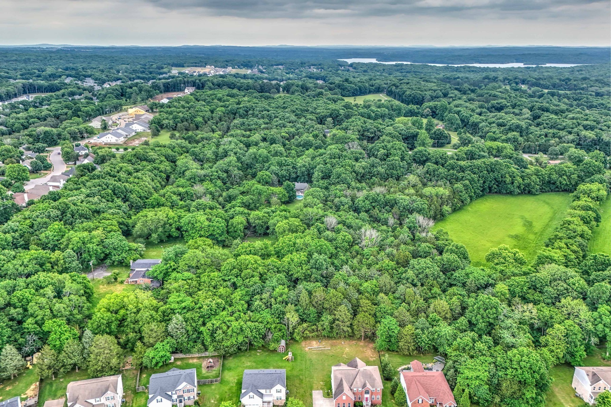 5544 South New Hope Road Hermitage, TN 37076 - Photo 37 of 62 an aerial view of a house with a yard