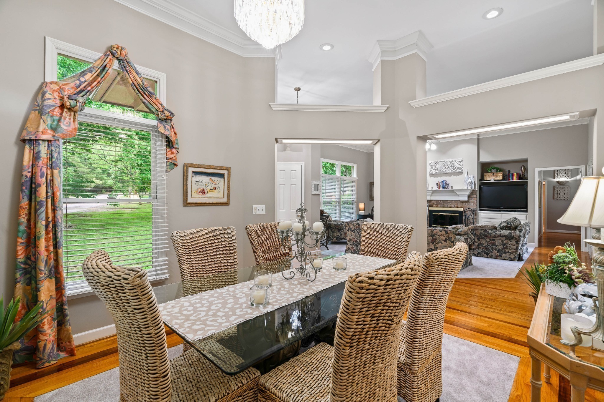 5544 South New Hope Road Hermitage, TN 37076 - Photo 4 of 62 a view of a dining room with furniture window and wooden floor