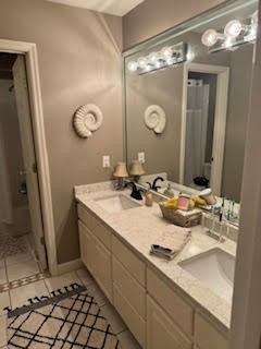 5544 South New Hope Road Hermitage, TN 37076 - Photo 54 of 62 a bathroom with a sink and a mirror