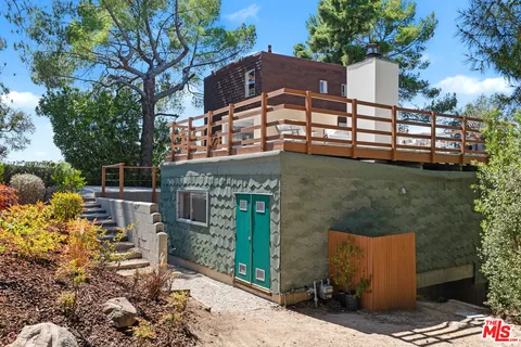 a outdoor space with furniture