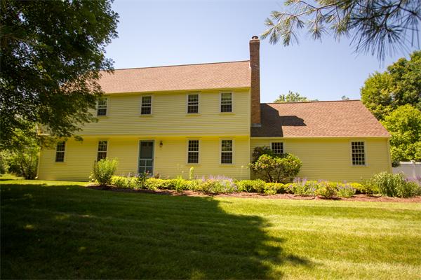 347 North Road Sudbury, MA 01776 - Photo 1 of 27 a front view of house with yard play space and outdoor seating