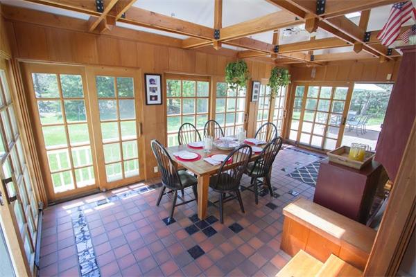 347 North Road Sudbury, MA 01776 - Photo 8 of 27 a view of a dining room with furniture window and outside view