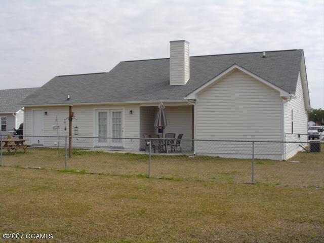 207 Foxhall Road Newport, NC 28570 - Photo 3 of 4 Rear View
