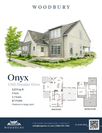 $719,000 | 1560 Slonaker, Unit ONYX, Moscow, ID 83843