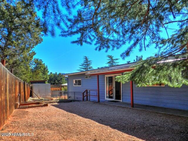 2680 Blue Horizon Road Sedona, AZ 86336 - Photo 16 of 19 Fenced Backyard