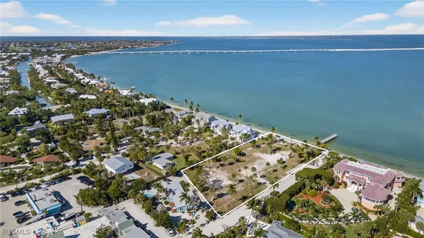 an aerial view of house with outdoor space