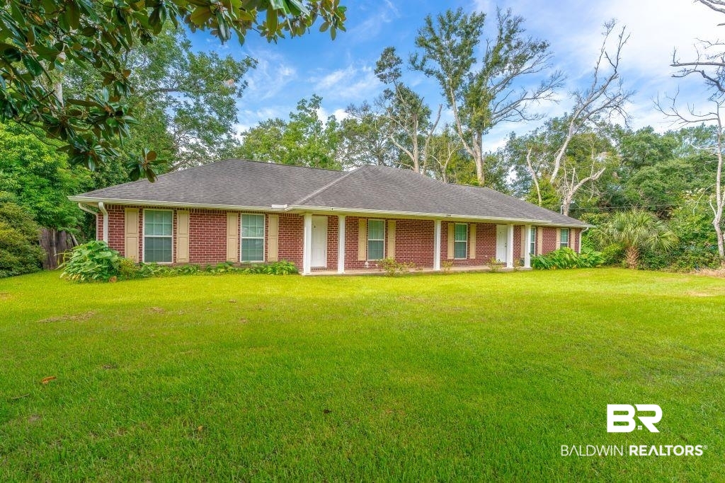 12641 Pecan Street Grand Bay, AL 36541 - Photo 2 of 23 Single story home featuring a front lawn