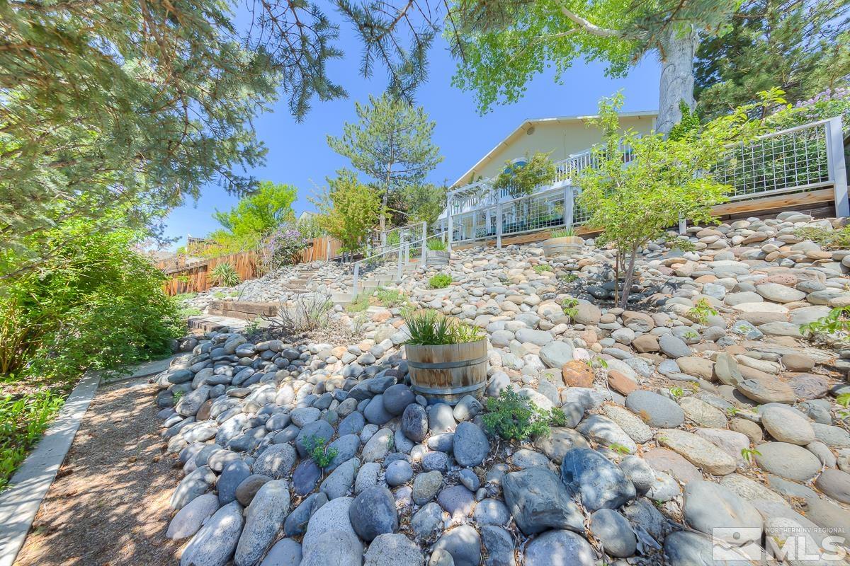 642 Talus Way Reno, NV 89503 - Photo 33 of 40 a backyard of a house with lots of green space