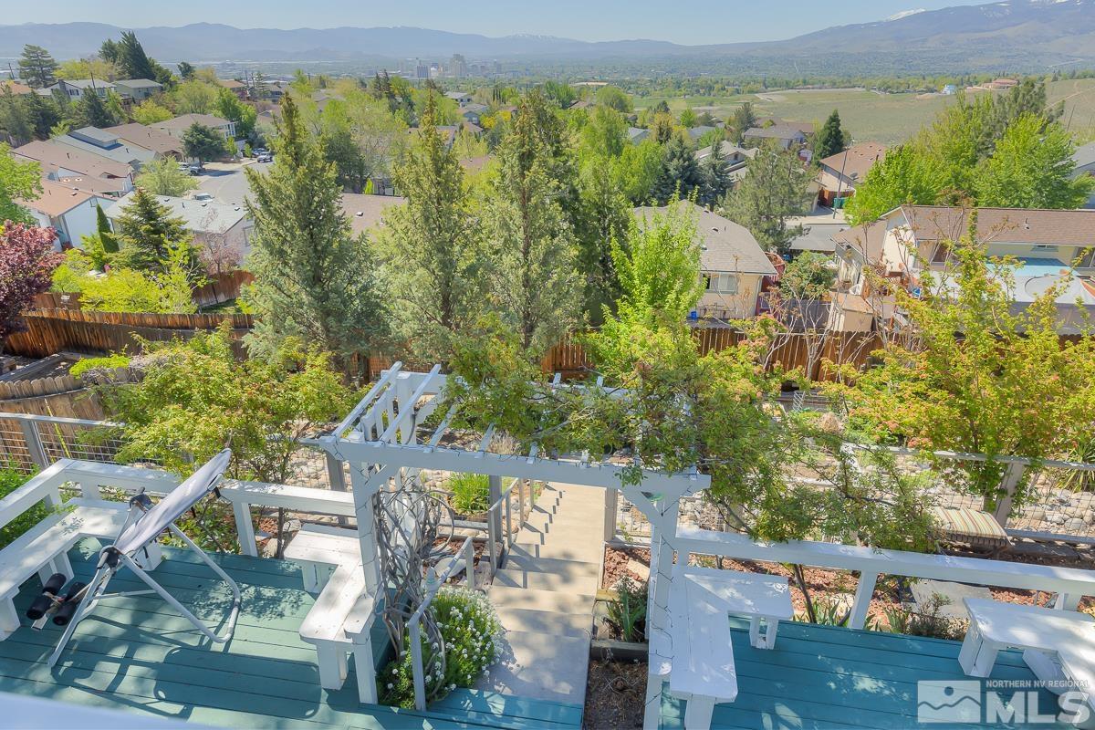 642 Talus Way Reno, NV 89503 - Photo 35 of 40 an aerial view of residential house with outdoor space and swimming pool