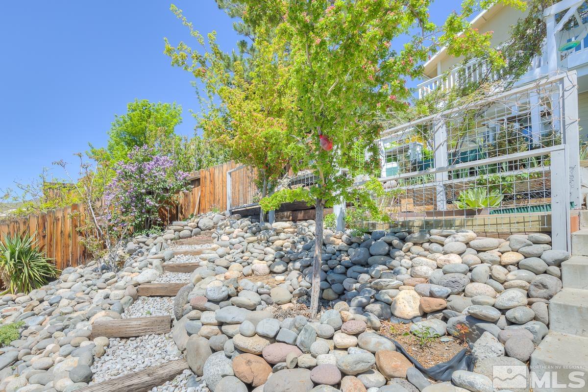 642 Talus Way Reno, NV 89503 - Photo 38 of 40 a backyard of a house with lots of green space