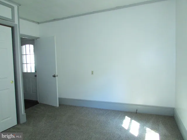 a view of empty room