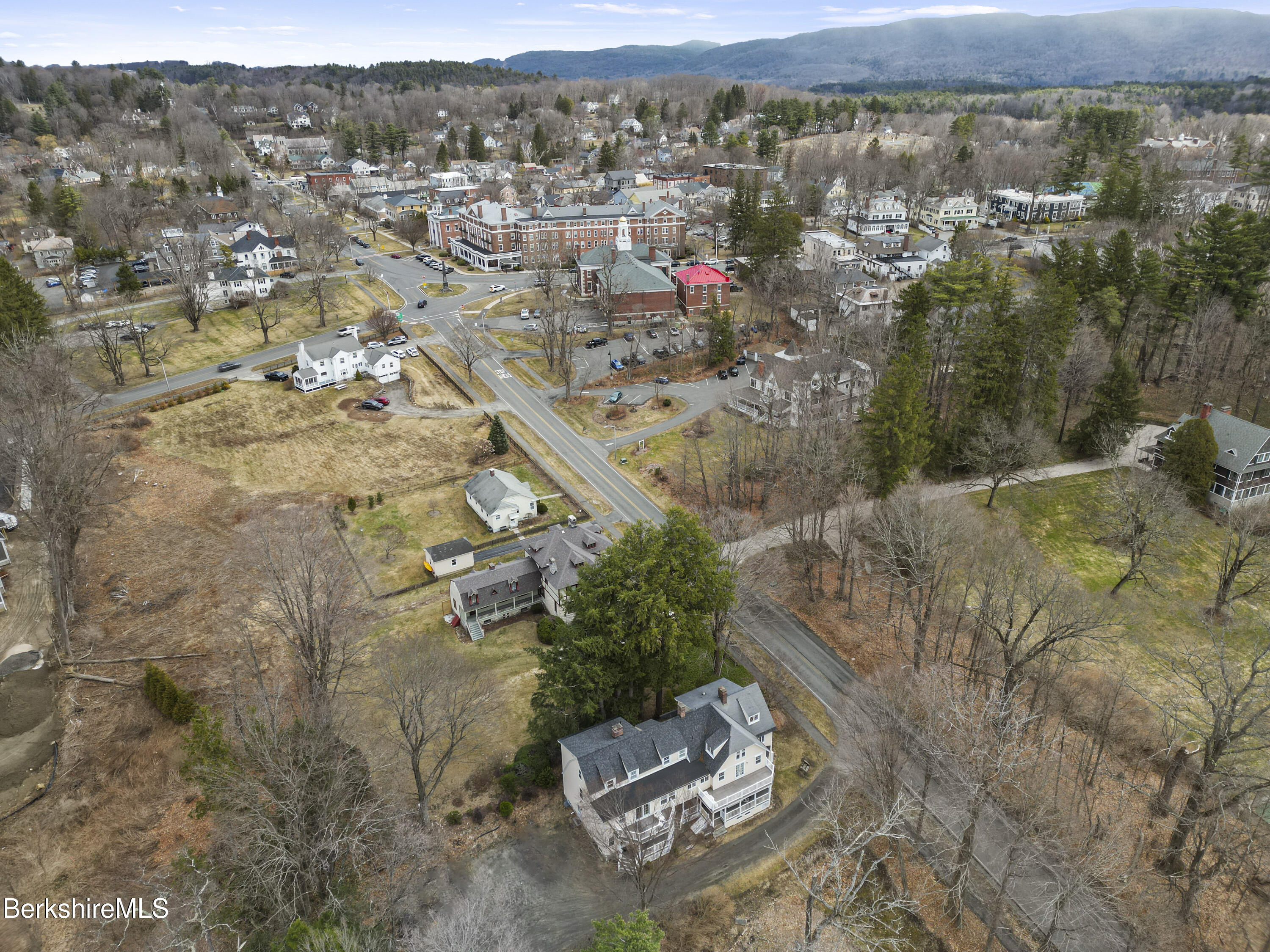 26 Old Stockbridge Road, Unit 2 Lenox, MA 01240 - Photo 7 of 30 Aerial View Overlooking Downtown