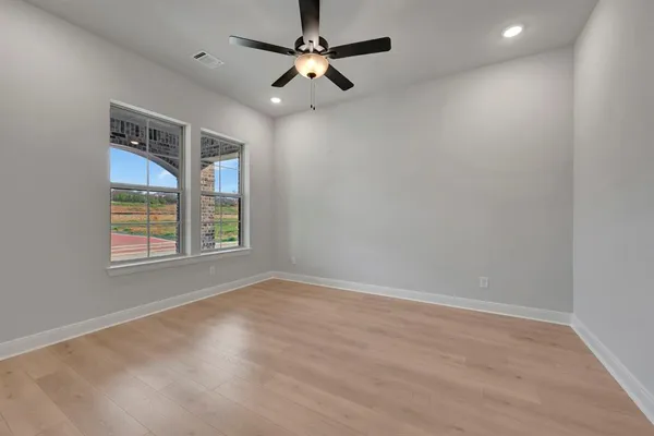 wooden floor in an empty room