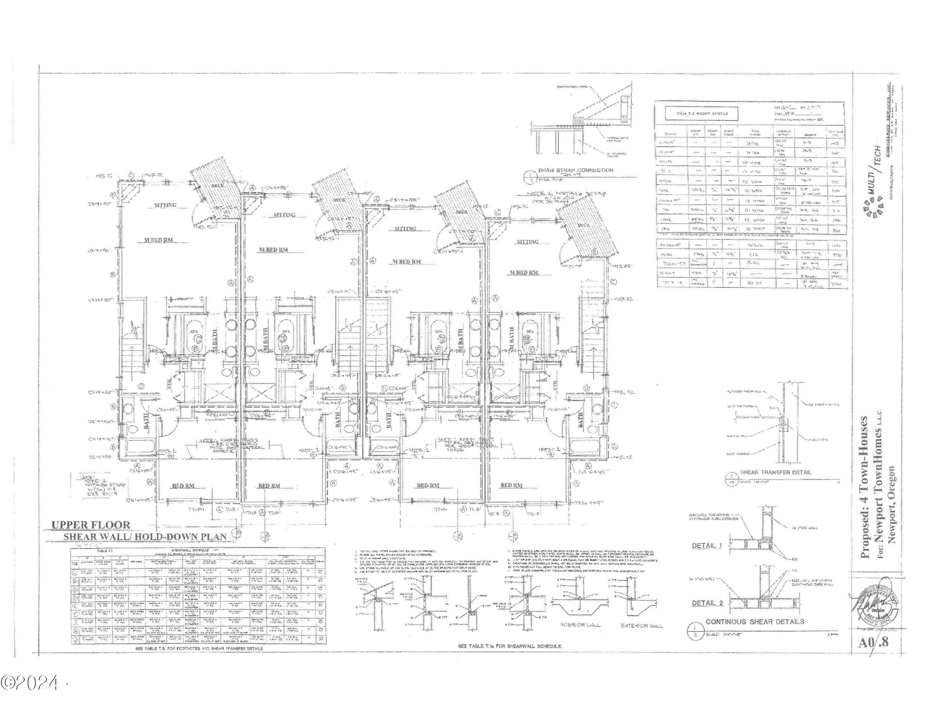 815 Southwest 13th Street, Unit 3 Newport, OR 97365 - Photo 46 of 46 Upper floor plan