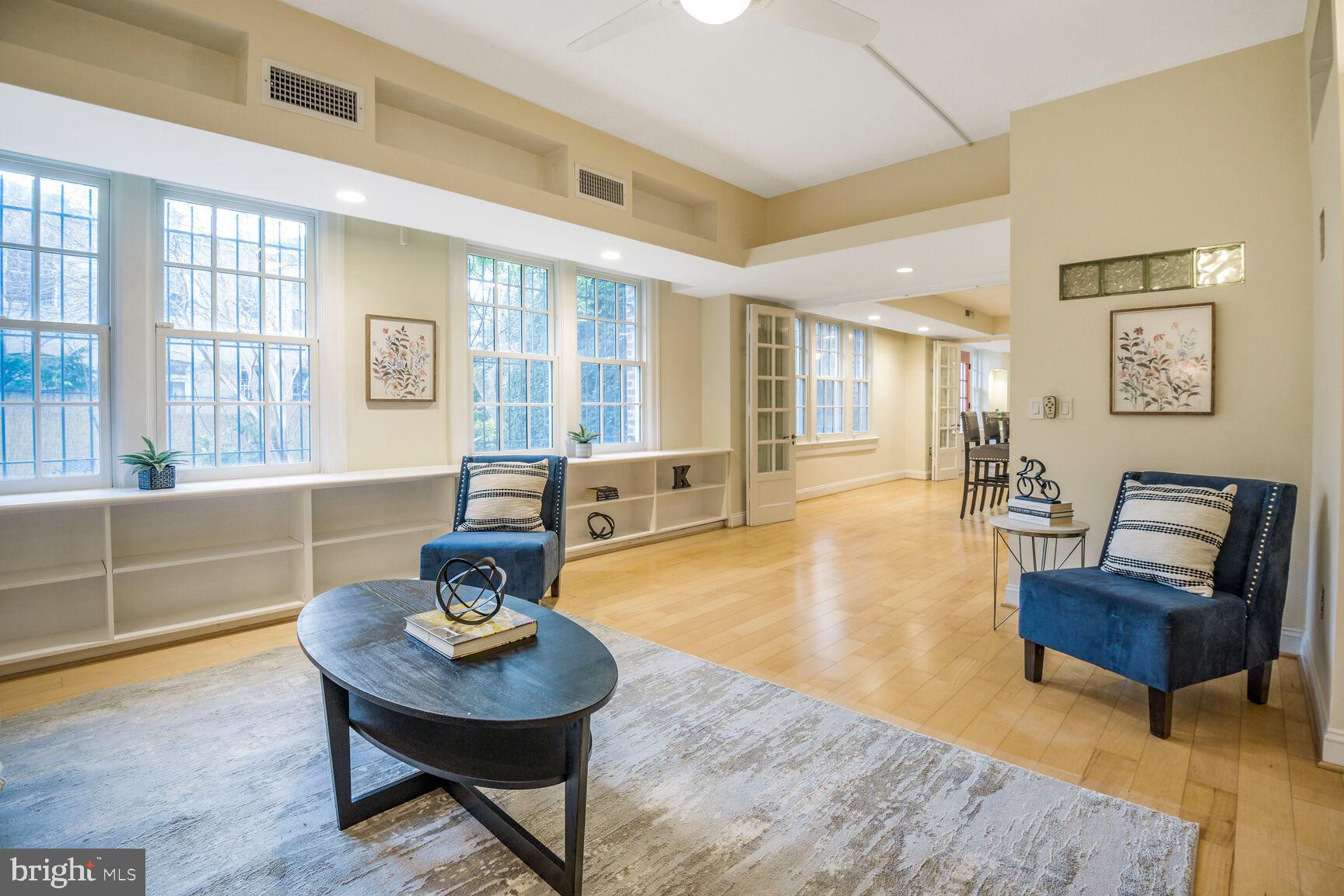 1661 Crescent Place Northwest, Unit 102 Washington, DC 20009 - Photo 11 of 34 Looking Back to the Kitchen and Dining Room