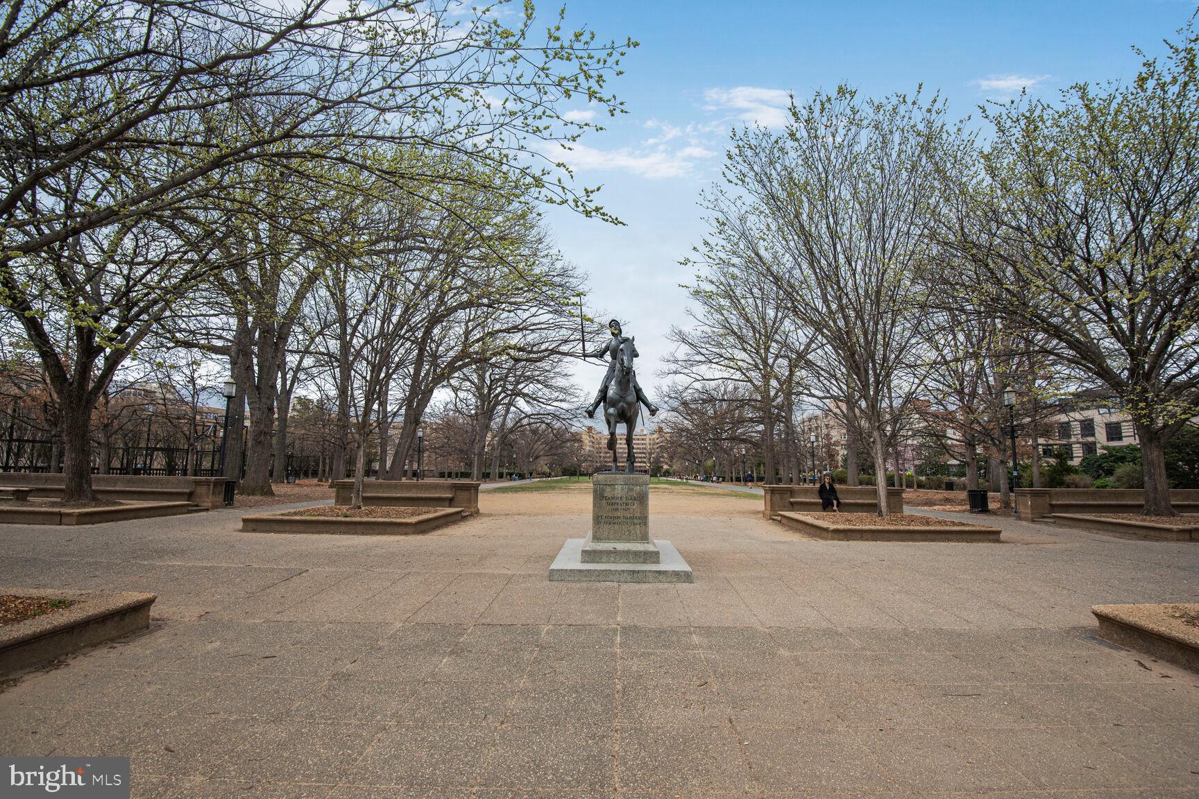 1661 Crescent Place Northwest, Unit 102 Washington, DC 20009 - Photo 29 of 34 Across the Street from Gorgeous Meridian Hill Park