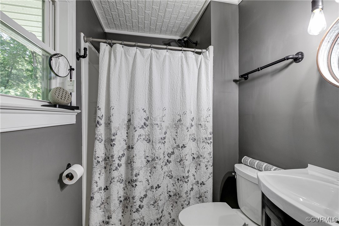 6737 Rural Point Road Mechanicsville, VA 23116 - Photo 12 of 32 Bathroom featuring vanity and toilet