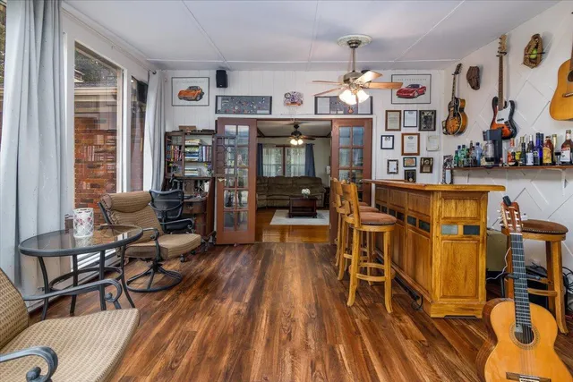 a view of a hallway with interior of the house