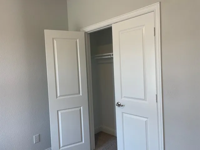 a view of closet area