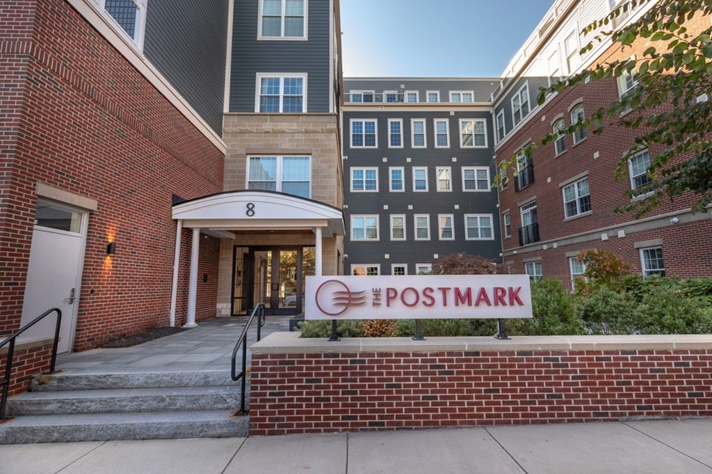 a sign on the side of a building