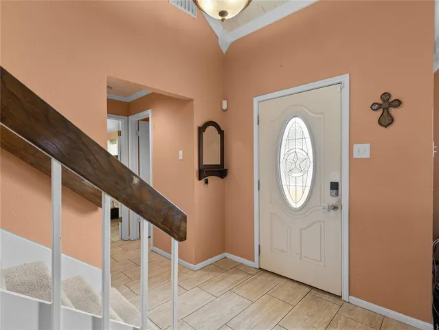 a view of a hallway with elevator