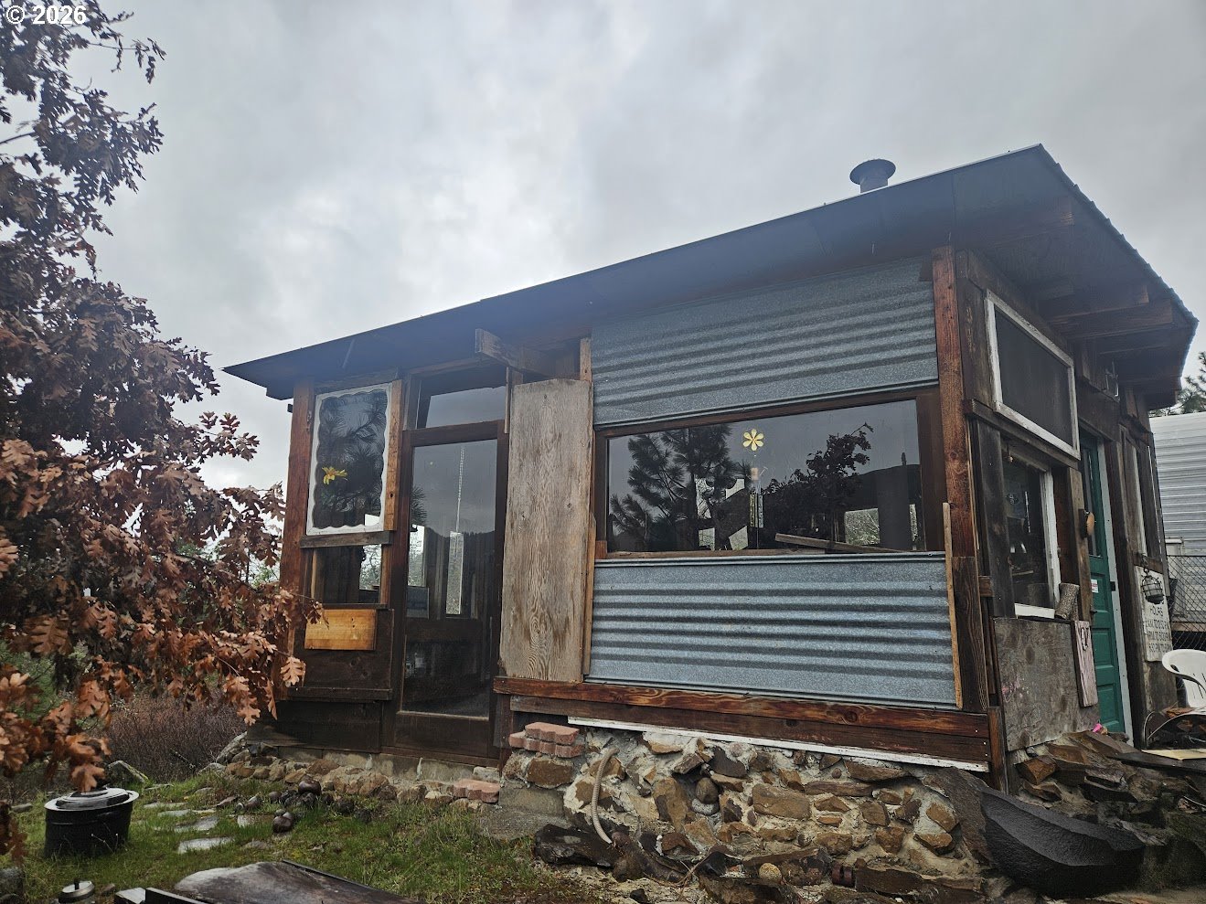 Wahkiacus Heights Road Klickitat, WA 98670 - Photo 42 of 42 a view of a house with a yard