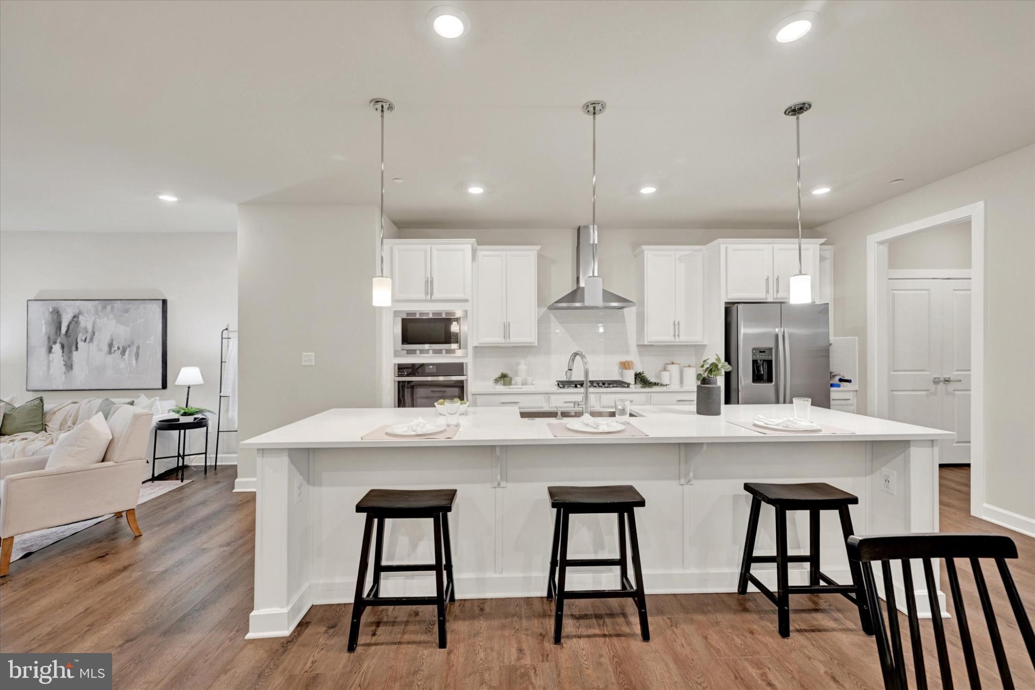 1729 Mill Branch Drive Laurel, MD 20708 - Photo 9 of 28 Modern kitchen with sleek design elements.