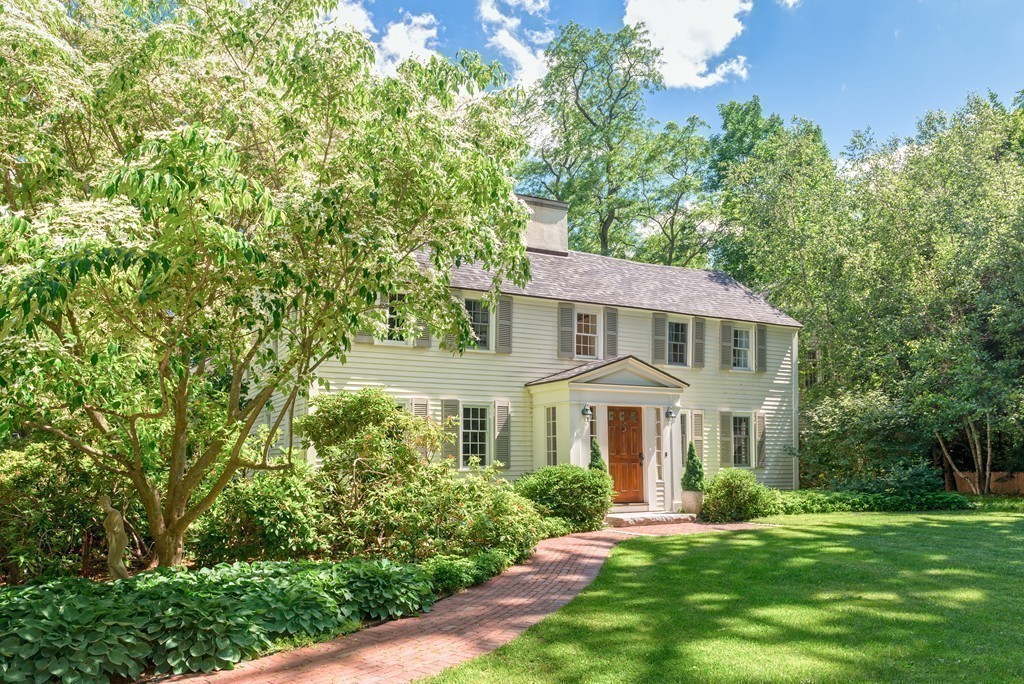 489 Bay Road Hamilton, MA 01982 - Photo 30 of 30 a front view of a house with a yard