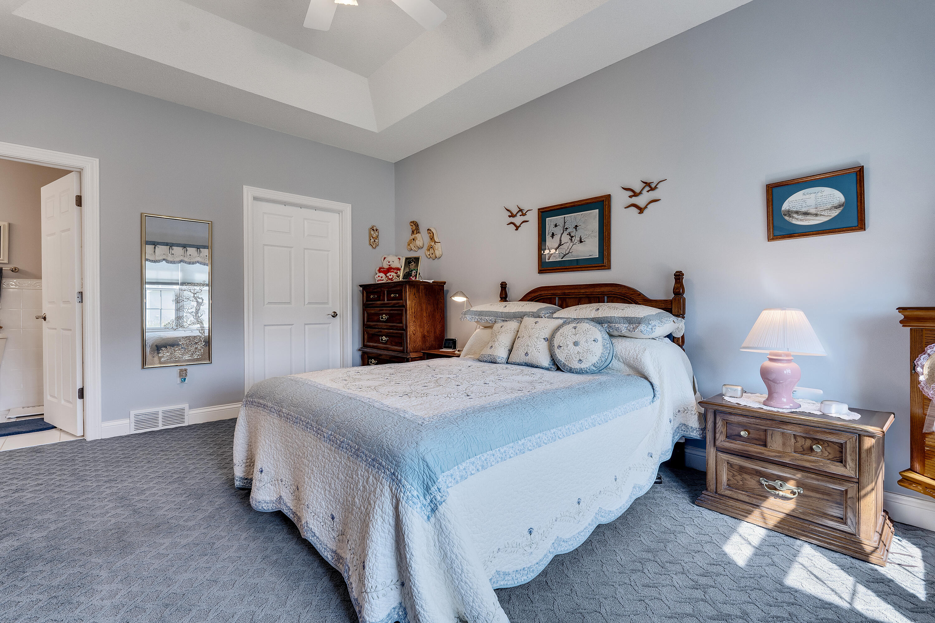 502 Green Coulee Road Onalaska, WI 54650 - Photo 15 of 29 Primary Suite w Bathroom and huge WIC